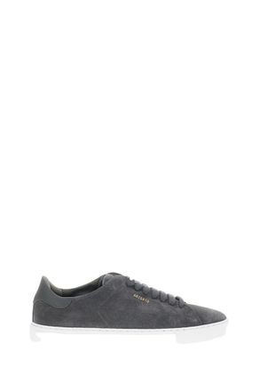 Axel Arigato Dark Grey Suede Logo Sneakers