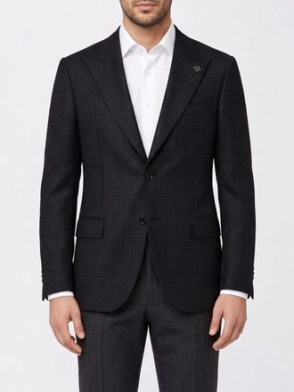 Lardini Jacket Men color Blue