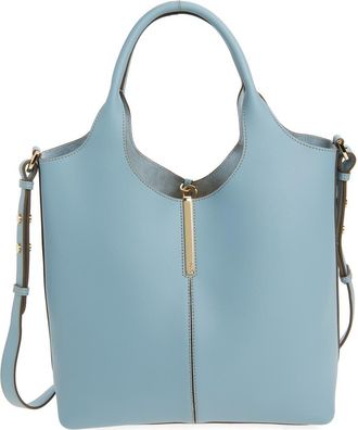 Tod's Leather Shopping Tote Bag in Carta Zucc. Chiaro at Nordstrom