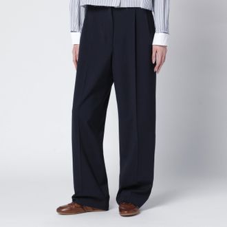 Miu Miu Pantalone blu in lana
