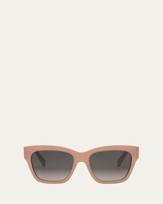 Celine Triomphe Acetate Square Sunglasses
