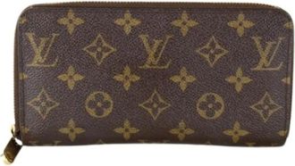 Louis Vuitton Pre-owned Wallets, female, Brown, Size: ONE SIZE Pre-owned Long wallet (bi-fold)
