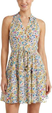 Change of Scenery Charlotte Printed Button-Front Cotton Shirtdress in Wildflower Fields at Nordstrom, Size X-Small