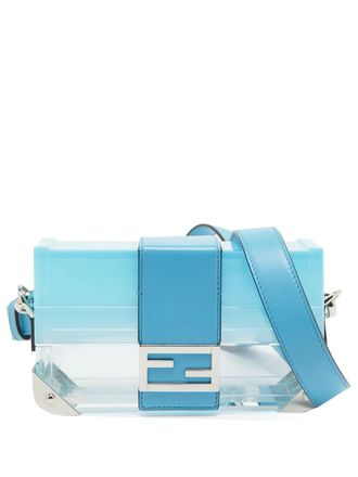Fendi leather shoulder bag - Blue