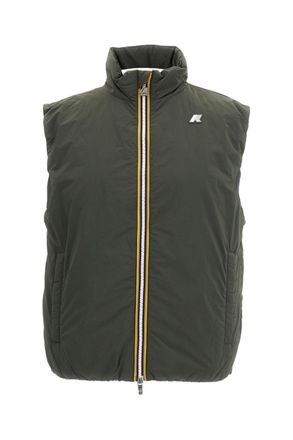 K-Way Green Water-Repellent Thermore Puffer Vest