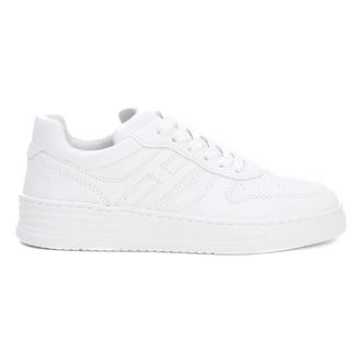 Hogan Sneakers, female, White, 5 UK, White Leather Trainers Ss25