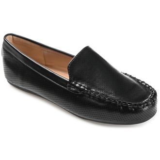 Journee Collection Women & apos;s Comfort Halsey Medium and Wide Width Loafer