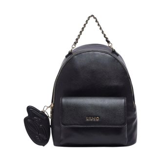 Liu Jo Ecs Backpack M - female - Liu Jo - Backpacks - Black - ONE SIZE - Bags