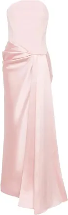 Solace London Kleedjes, Dames, Roze, XS, Satijn, Papin Jurk