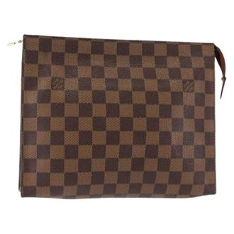 Louis Vuitton Pre-owned Canvas Clutch - Dames - Pre-owned - Bruin - Maat: ONE Size