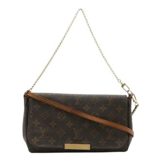 Louis Vuitton Pre-owned Cross Body Bags, female, Brown, Size: ONE SIZE Pre-owned Monogram Canvas Clutch