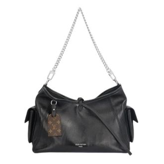 Louis Vuitton Pre-owned CarryAll Cargo Vibe PM - Dames - Pre-owned - Zwart - Maat: ONE Size Leer
