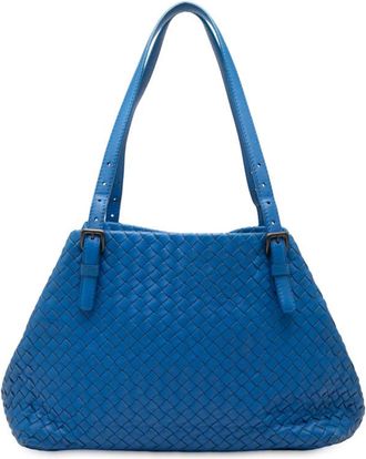 Bottega Veneta Pre-owned Bottega Veneta Medium Nappa Intrecciato Cesta Tote Y204TZYVO6ARRJB3
