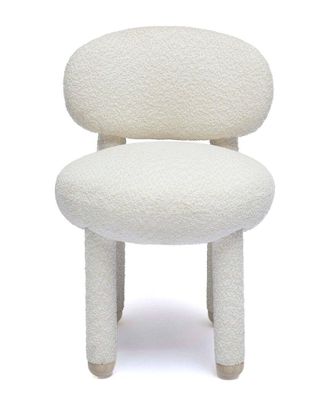TOV Furniture Tov Furniture Manu Performance Boucle Vanity Side Chair