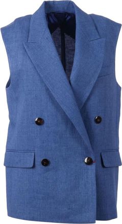 Max Mara Mujer, Chaquetas, Azul, Talla: M