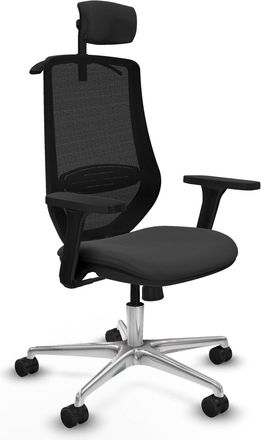 Piqueras y Crespo Piqueras Y Crespo Mardos Silla De Oficina Gris Oscuro