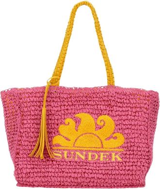 Sundek Tassen, unisex, Roze, ONE Size, Borsa Wina in Paper con Logo