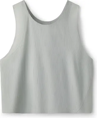 Rhone Womens LightSpeed Tank Top Gray XS