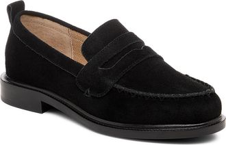 Kelsi Dagger Lens Penny Loafer in Black at Nordstrom, Size 8.5