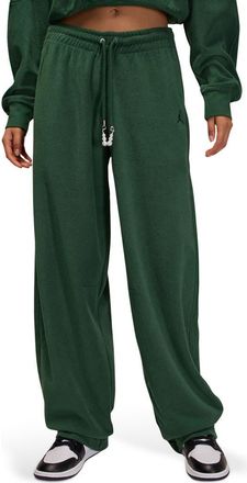 Nike Jordan Flight Fleece French Terry Sweatpants in Fir/Fir at Nordstrom, Size Xx-Large