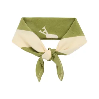 Ami Scarves, unisex, Green, Size: ONE SIZE Ami de Coeur Printed Scarf