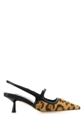 Jimmy Choo London Bedrukte Kalfsleren Didi Pumps