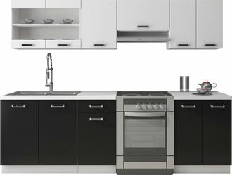 Habitat et Jardin Conjunto De Cocina Tucson 161, 240x60cm, Encimera, Aglomerado Laminado, Led
