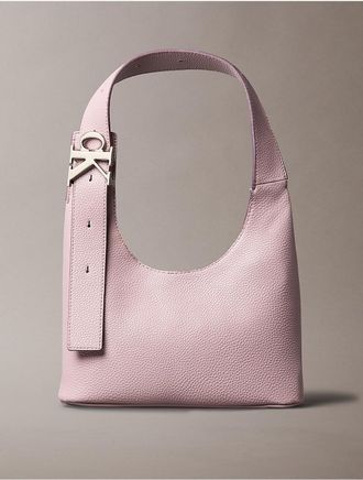 Calvin Klein Womens Archive Hardware Mini Shoulder Bag - Pink