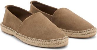 Mango Suede Espadrille in Medium Brown at Nordstrom, Size 10.5