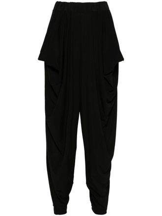 Issey Miyake Pantaloni affusolati - Nero