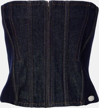Jean Paul Gaultier Denim corset