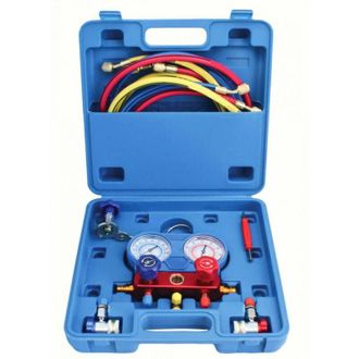 Far tester pressione aria condizionata auto condizionatore manometri gas R134 R22