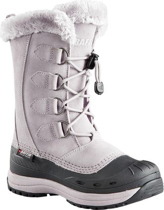Baffin Chloe Waterproof Winter Boot with Faux Fur Trim in Coastal Grey at Nordstrom, Size 10