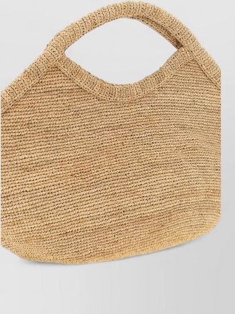 Ibeliv pure woven texture tote bag top handle