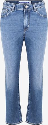 Jacob Cohen Jeans mit geradem Bein aus Baumwolle und Lyocell Holly