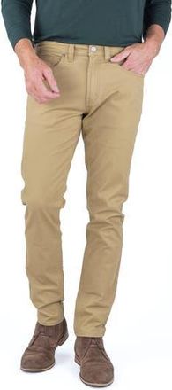 Tailor Vintage Straight Leg Stretch Cotton Twill Pants in Kelp at Nordstrom Rack, Size 32