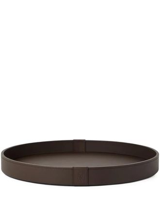 Brunello Cucinelli Vassoio con logo - Marrone