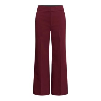 Inwear Zella Wide Pant - Dames - Broeken - Rood - Maat: XL