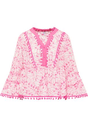 Izia Tuniek Dames wit roze