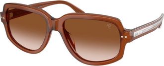 Ralph Lauren RL8238U 630613 Mens Sunglasses Brown Size 57