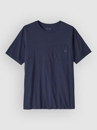 Patagonia Fitz Roy Massif Pocket Camiseta azul