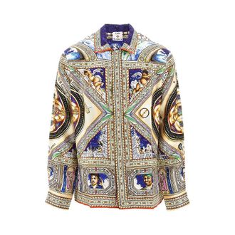 Casablanca Plafond Orne De Musique silk shirt Man S
