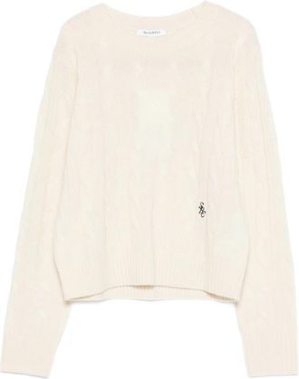 Sporty & Rich Cable-knit Sweater