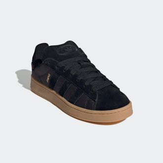 adidas Sneaker ADIDAS ORIGINALS CAMPUS 00S, Herren, Gr. 38,5, schwarz (core schwarz, core schwarz, carbon), Leder, Textil, Schuhe Sneaker