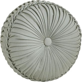 J. Queen New York J.Queen New York Rita Tufted Round Decorative Throw Pillow