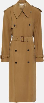 Saint Laurent Twill trench coat