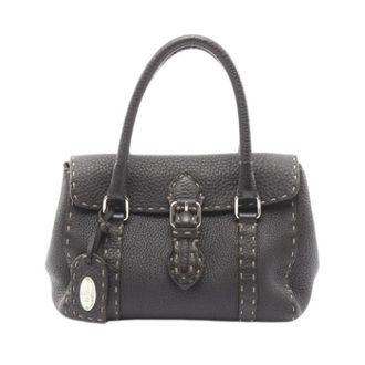 Fendi Pre-owned Handbags, female, Black, Size: ONE SIZE Pre-owned Vintage Handbag