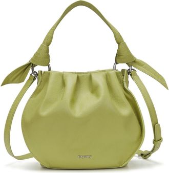 Oryany Selena Leather Bucket Bag in Sweet Green at Nordstrom