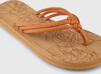 O'Neill Zehentrenner ONEILL DITSY SANDALS, Damen, Gr. 36, tandoori, Synthetik, Schuhe Zehentrenner, sportlicher Stil, Sommerschuh, Sandale und Schlappen