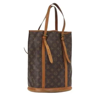 Louis Vuitton Pre-owned Bucket Bags, female, Brown, Size: ONE SIZE Pre-owned Bucket Bag